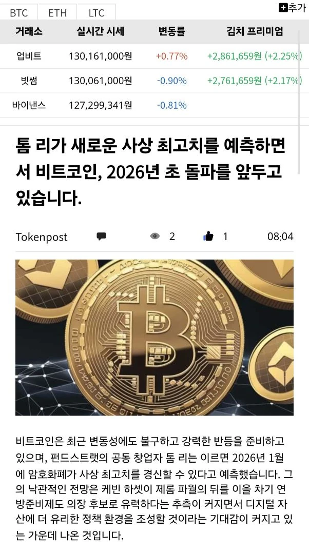 비트코인 20만 달러 가격 전망
